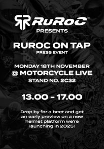 Ruroc Media Event – Motorcycle Live 2024